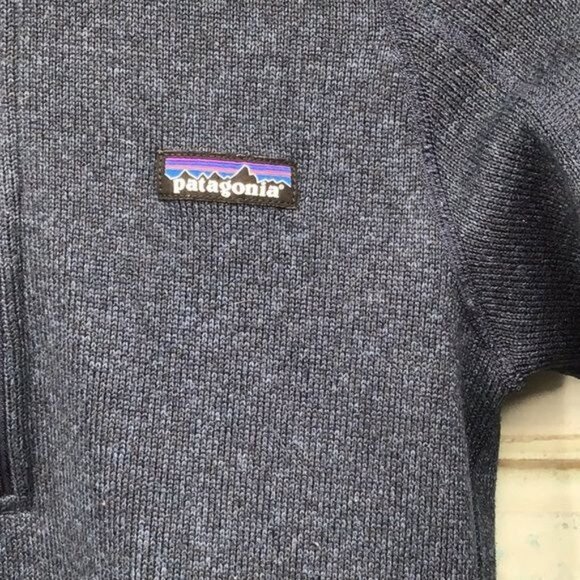 Patagonia Womans XS 1/4 Zip Better Sweater Classic Navy - Picture 4 of 8